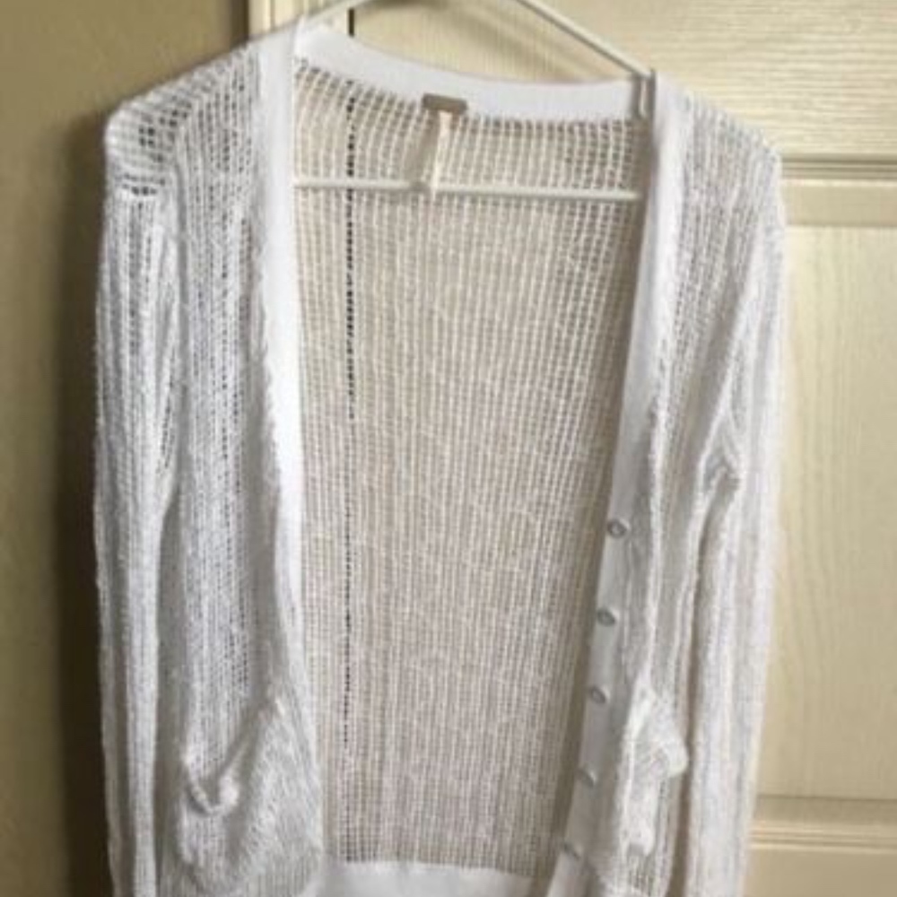 Free People Woman's Light Weight Sweater Jacket